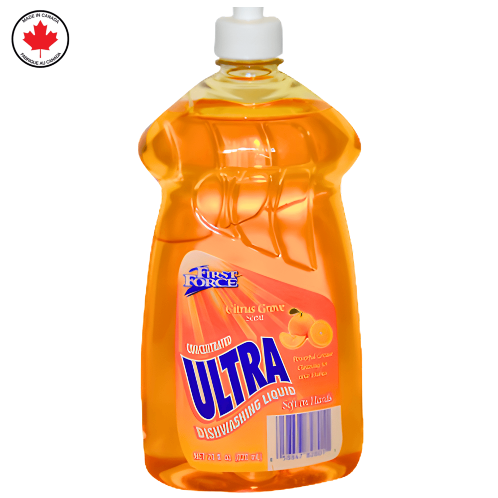 First Force Dish Soap Citrus Grove 828 mL ($15.48 for 12pcs)