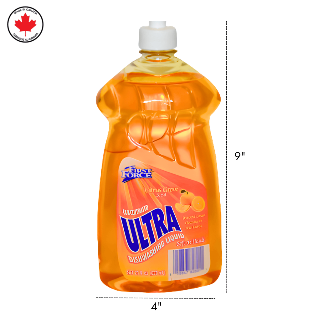 First Force Dish Soap Citrus Grove 828 mL ($15.48 for 12pcs)