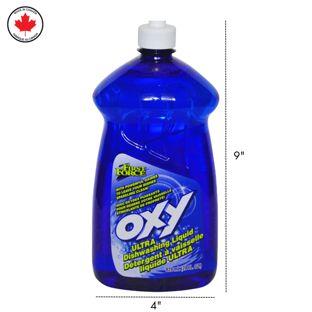 First Force Dish Soap Oxy 828 mL ($15.48 for 12pcs)