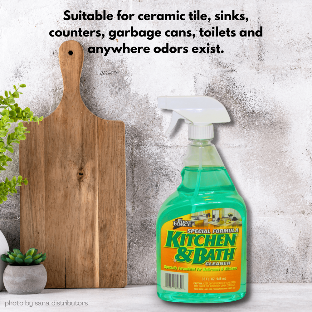 First Force Kitchen & Bath Clnr 946 mL ($15.48 for 12pcs