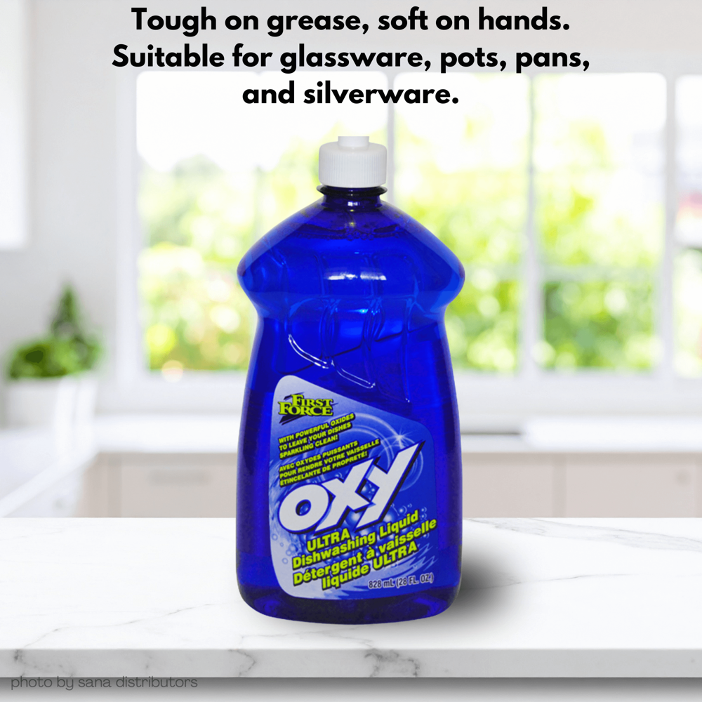 First Force Dish Soap Oxy 828 mL ($15.48 for 12pcs)
