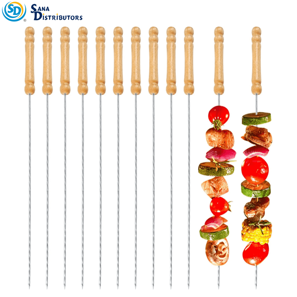 Bbq Skewer 12" 12pcs