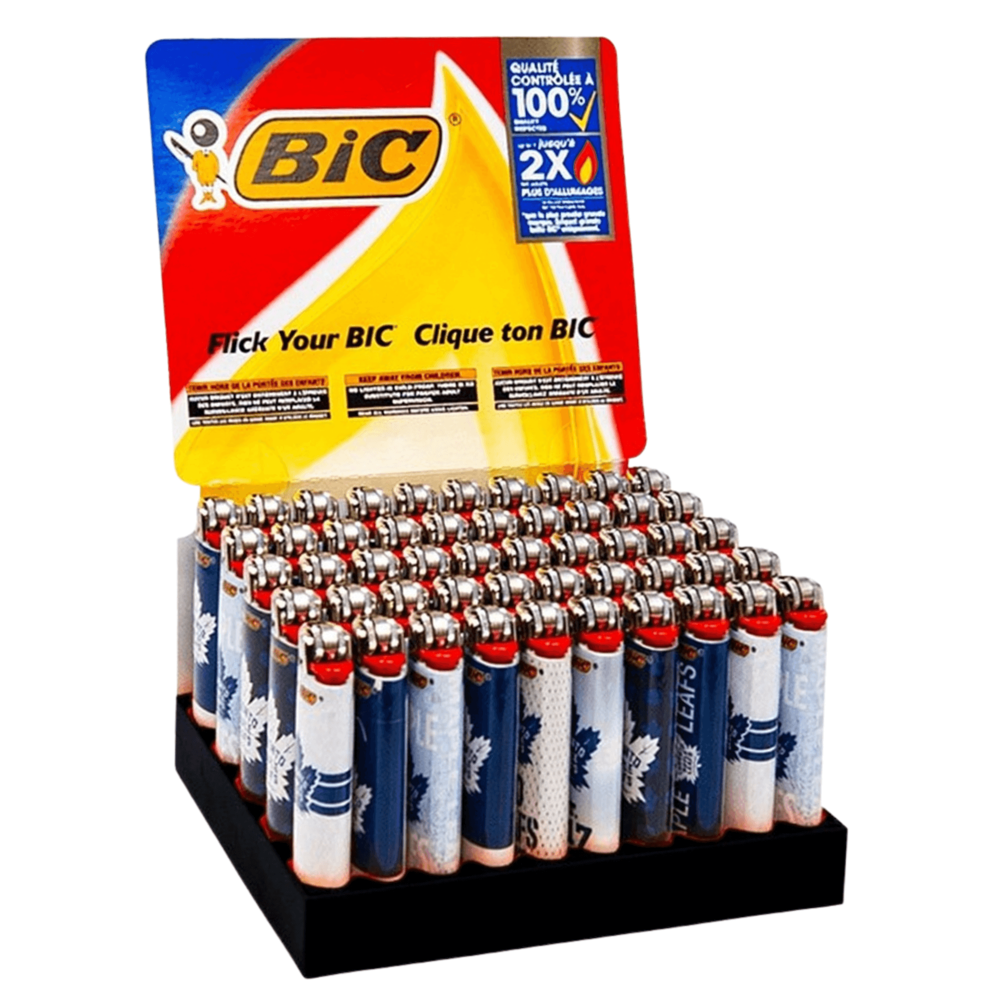 Bic Lighter Large - Toronto Maple Leafs 50pcs