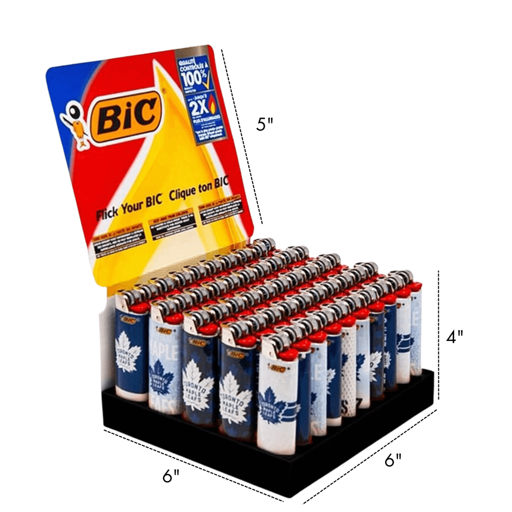 Bic Lighter Large - Toronto Maple Leafs 50pcs