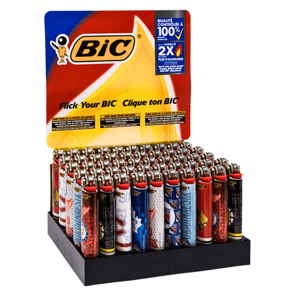 Bic Lighter Large - Original Six Series 50pcs