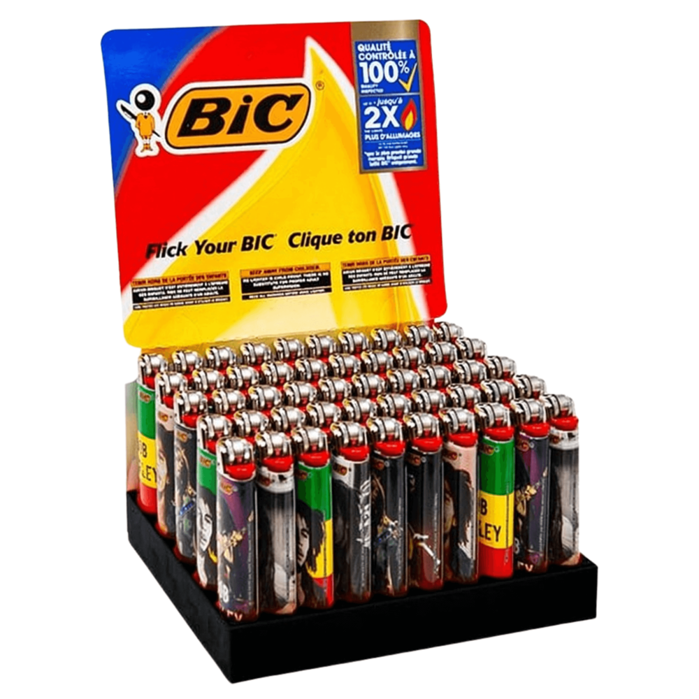 Bic Lighter Large - Bob Marley 50pcs