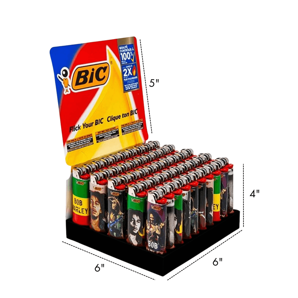 Bic Lighter Large - Bob Marley 50pcs