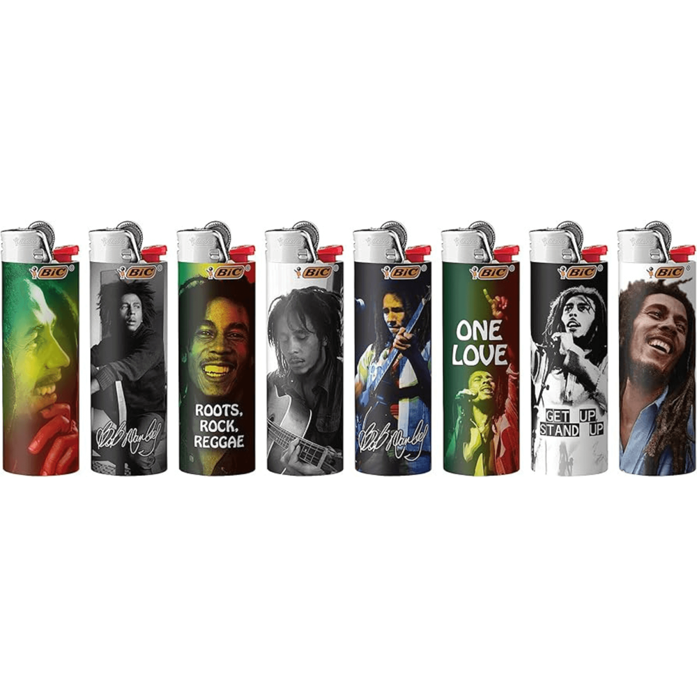 Bic Lighter Large - Bob Marley 50pcs