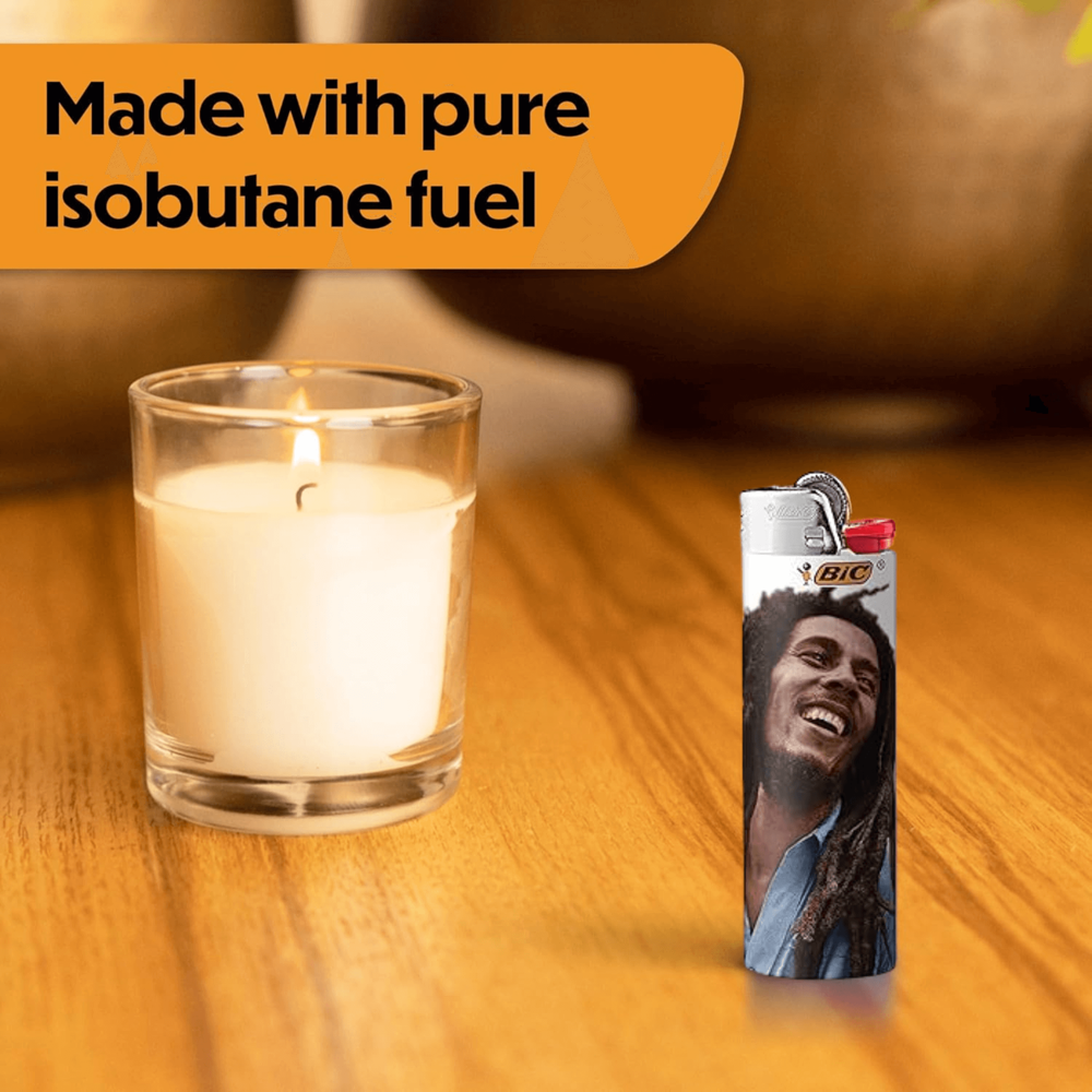 Bic Lighter Large - Bob Marley 50pcs