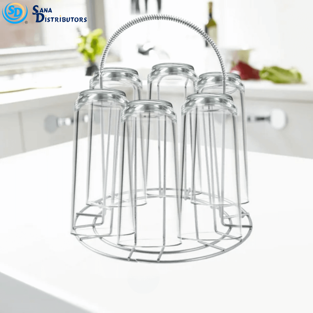 Steel Glass Holder [7" x 9"]