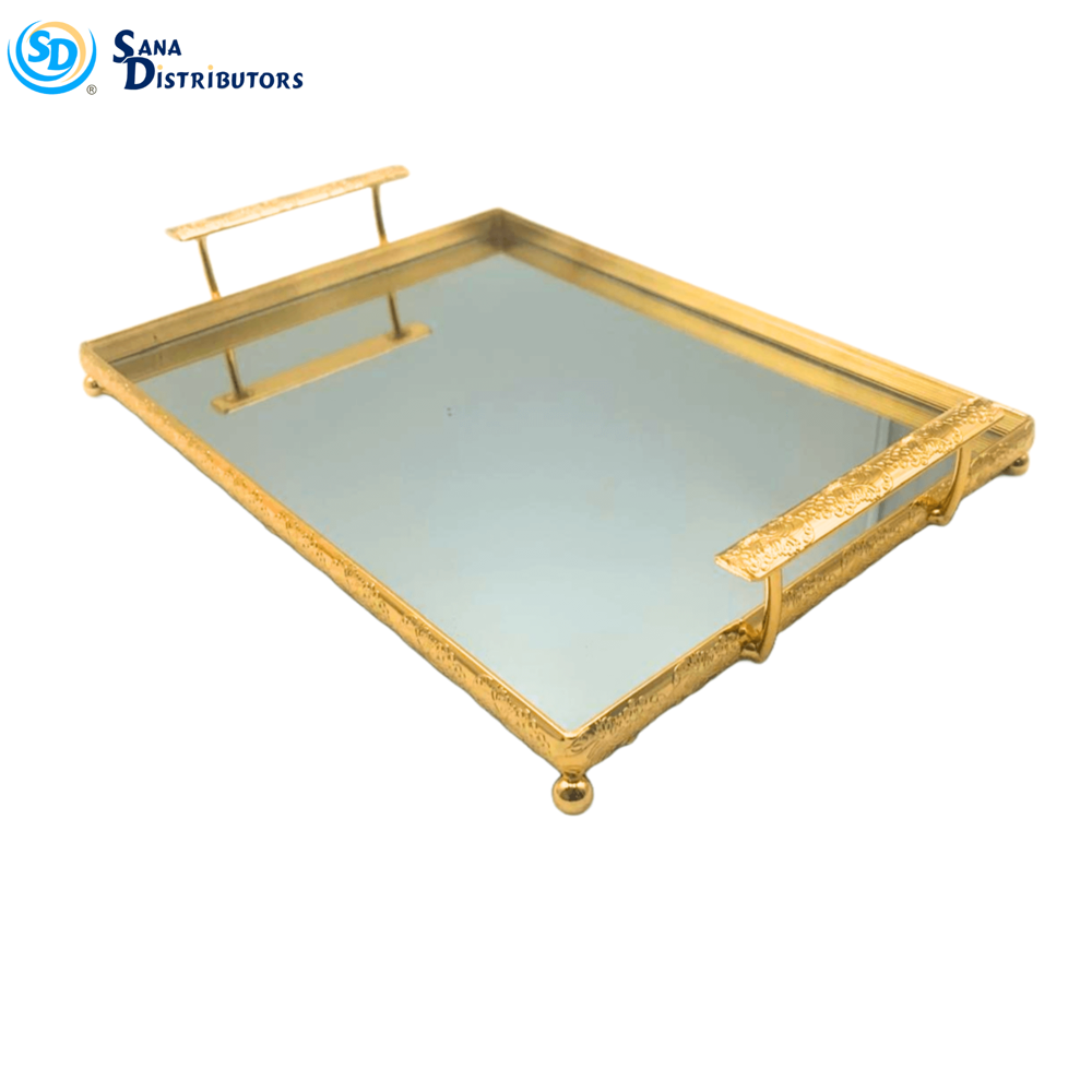 Golden Metal Tray