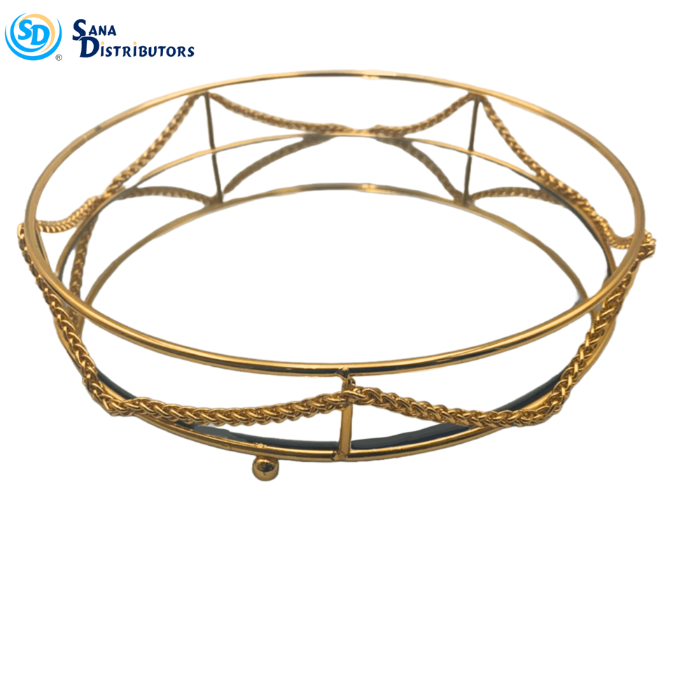 Golden Metal Tray