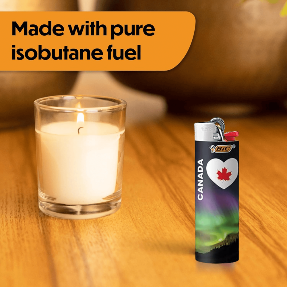 Bic Lighter Large - Love Canada 50pcs