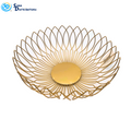 Golden Metal Basket