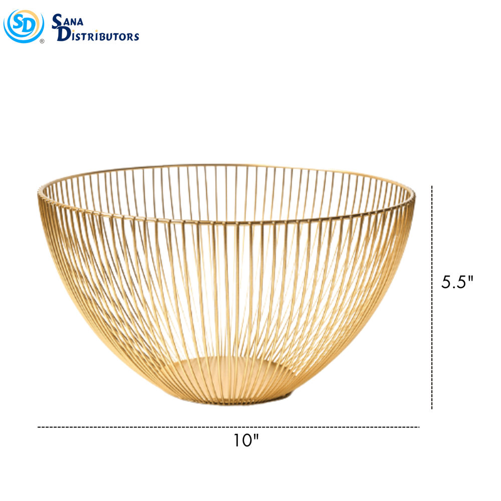 Metal Storage Basket 10" x 5.5"