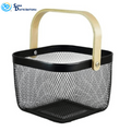 Iron Fruit Basket W 9.5" x D 9.5" xH 7"