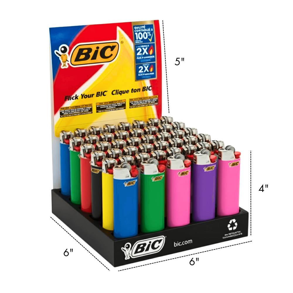 Bic Lighter Large - Classic 50pcs