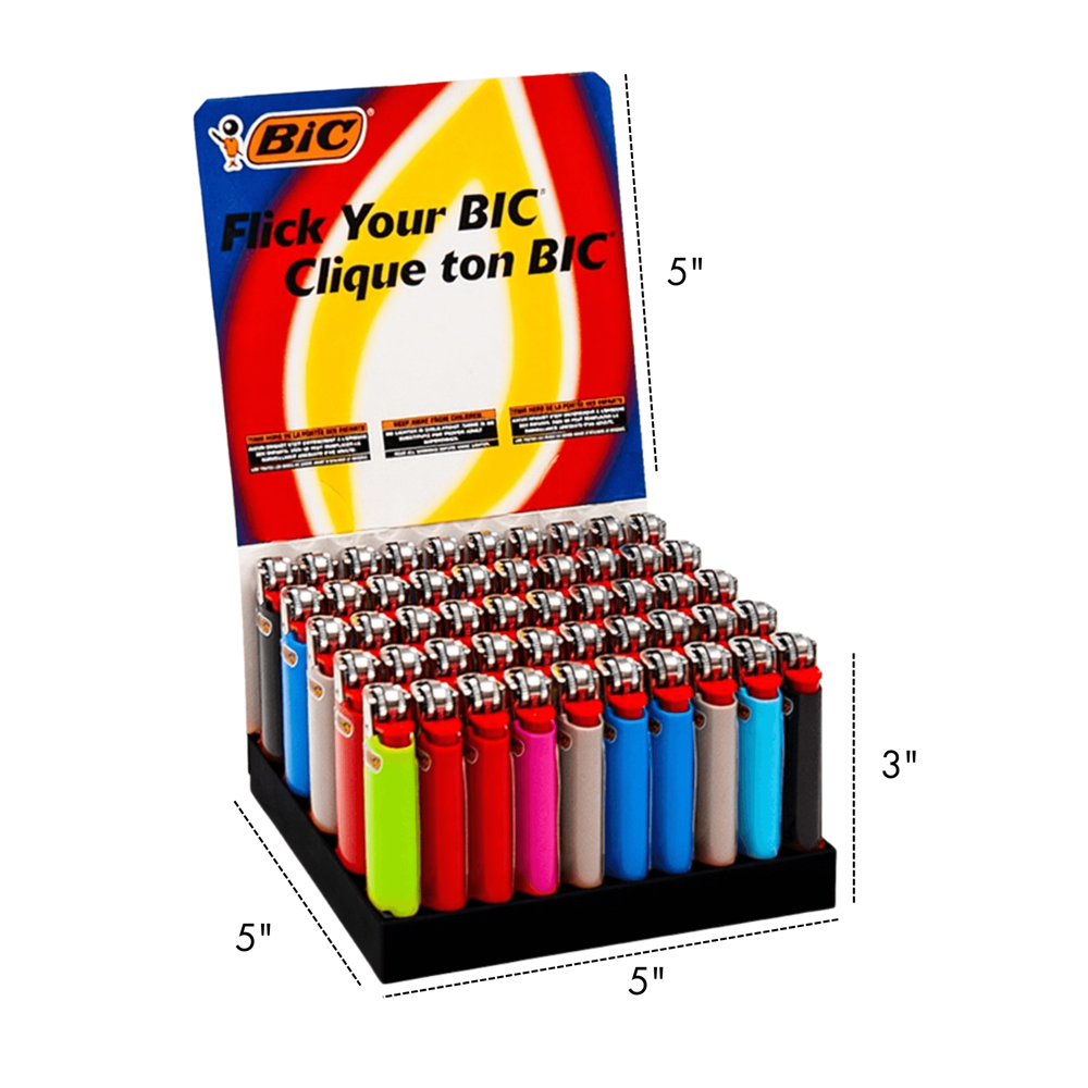 Bic Lighter Mini - Classic 50pcs