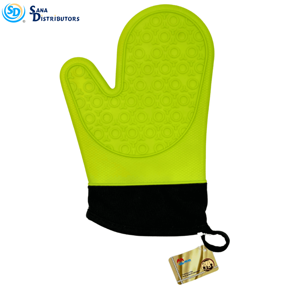 Oven Glove Silicone [11" x 6"] - Assorted Colours