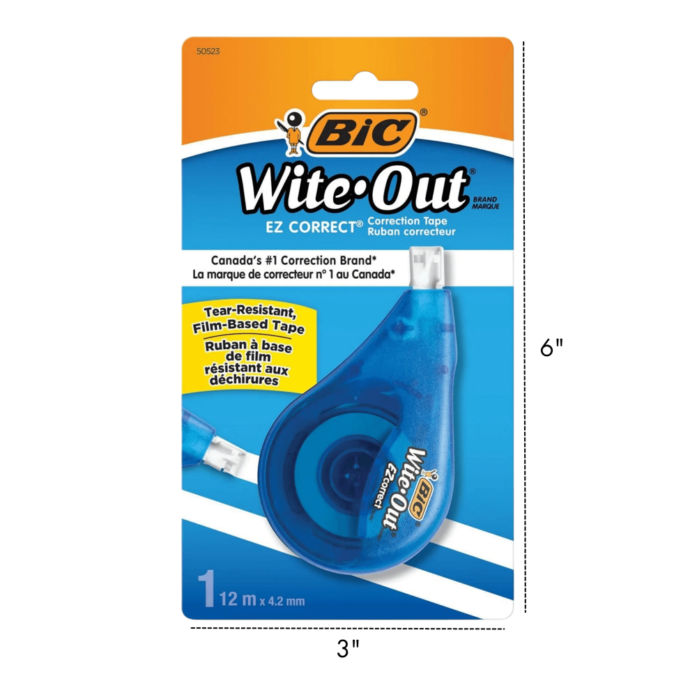Bic Wite-out Ez Correct 12m