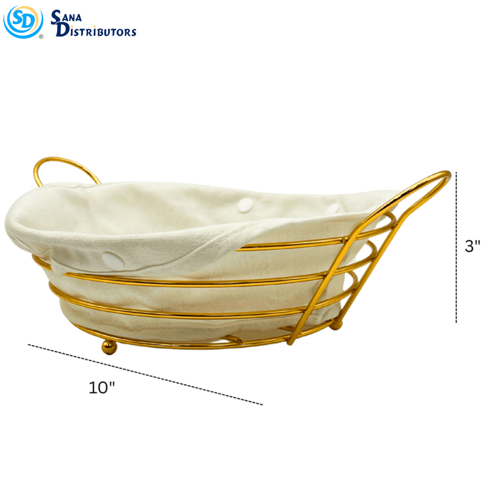 Iron Fruit Basket - Round [10" x 3"]