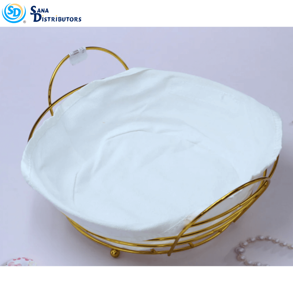 Iron Fruit Basket - Round [10" x 3"]