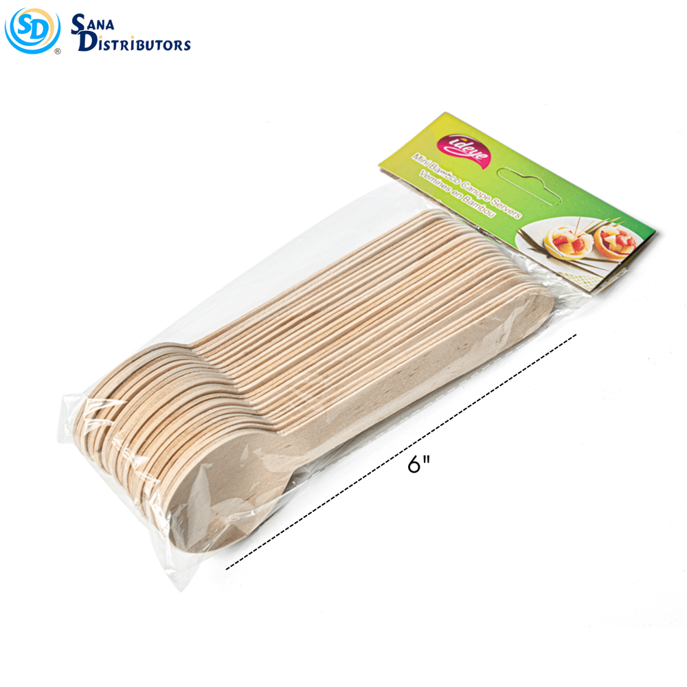Wooden Spoons 24pcs