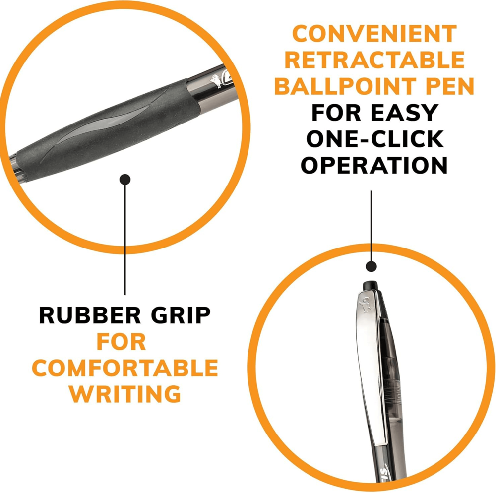 Bic Glide Ball Pen - Blue 2pcs