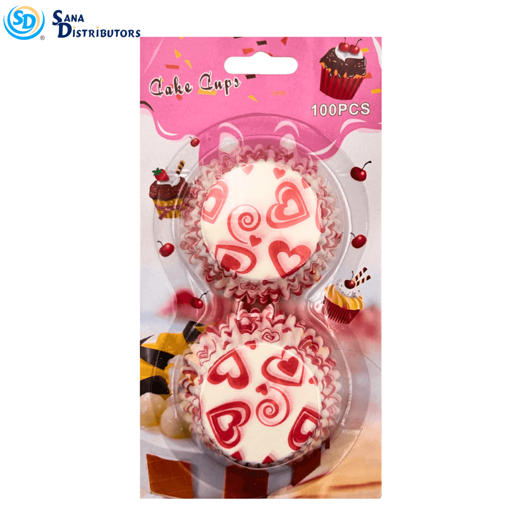 Cupcake Cups 2.95" 100pcs - Assorted Designs