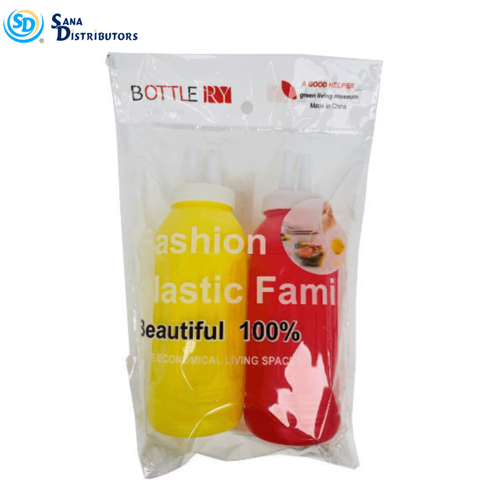 Ketchup & Mustard Bottle 300 mL