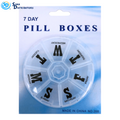 Plastic Pill Box 6"x5" no.268