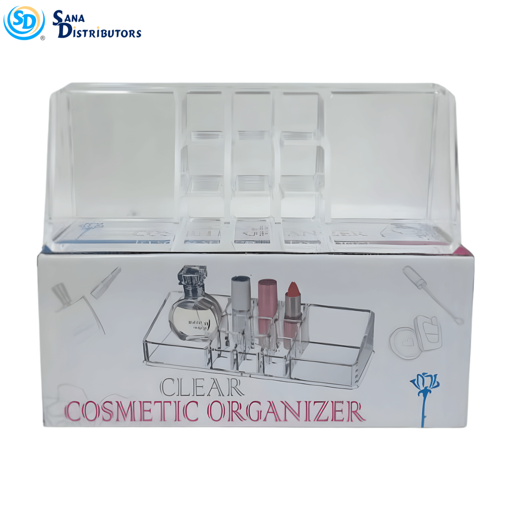 Acrylic Makeup Holder 8.9"x3.4"