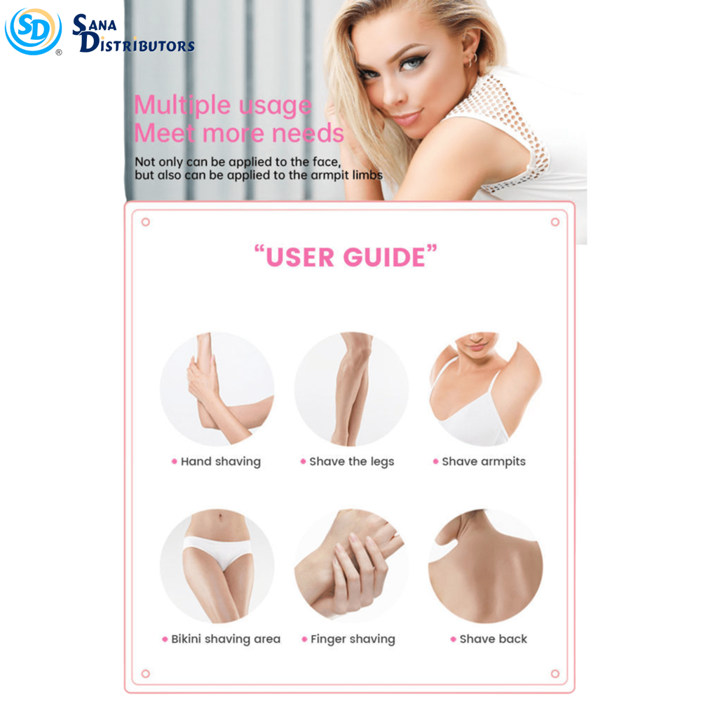 Sd Eyebrow Razor 3pcs