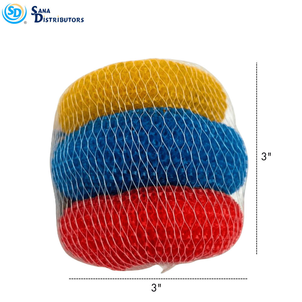 Sd Nylon Scrubber 3pcs