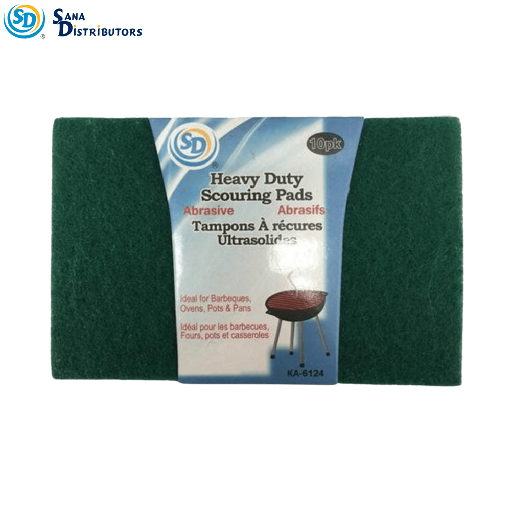 Sd Heavy-duty Scouring Pads 10pcs