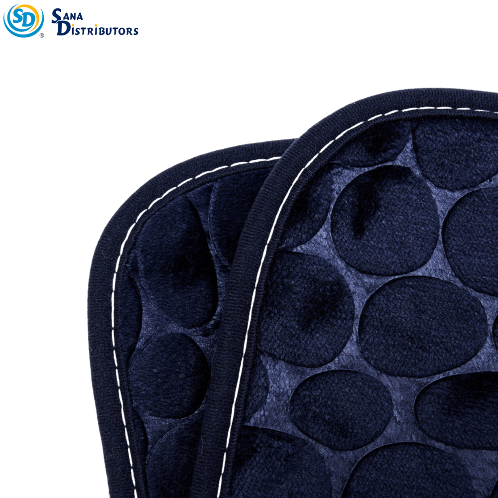Sd Bath Mat [19" x 15" & 11" x 8"] 2pcs - Assorted Colours