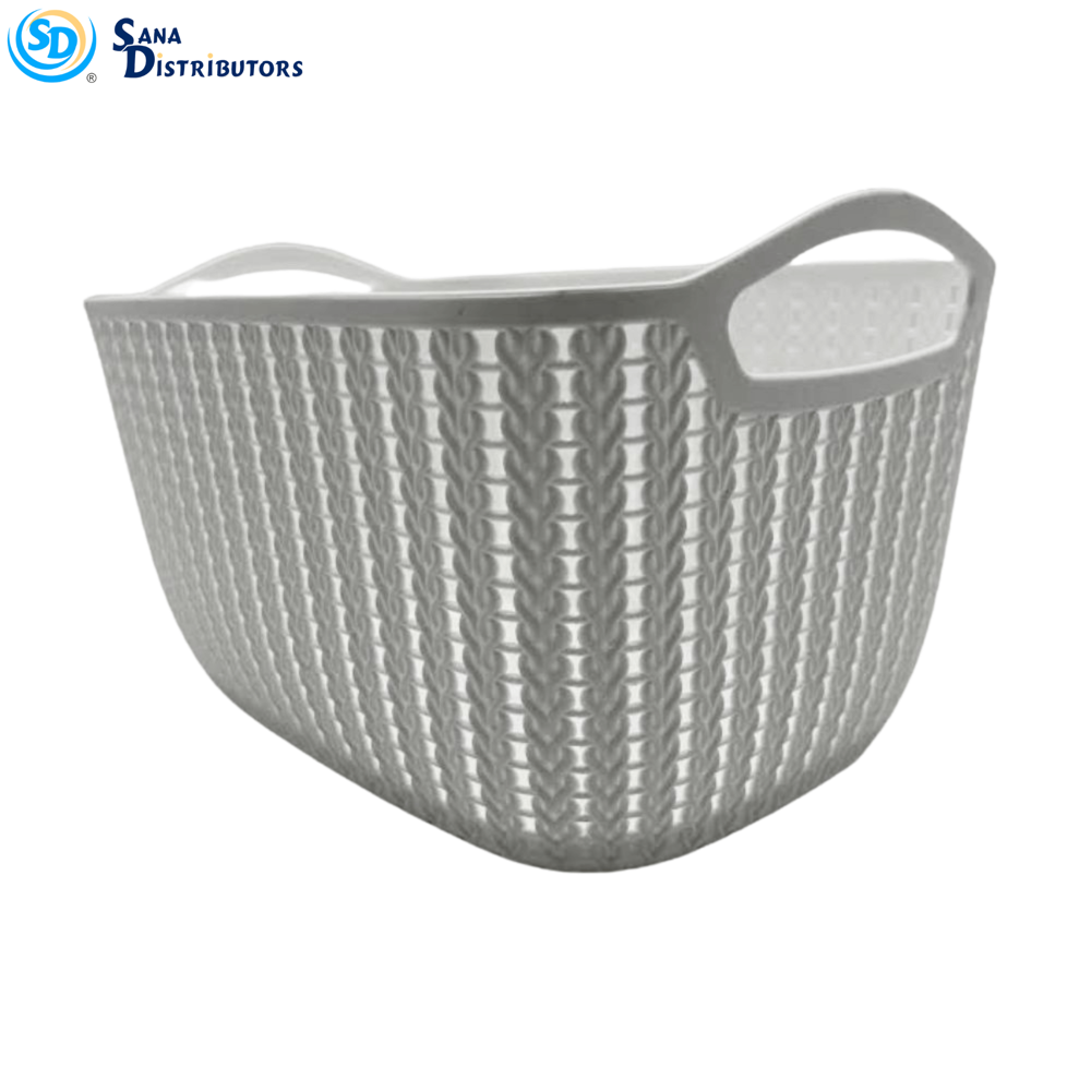 Sd Plastic Storage Basket 11"x6.5"x8"