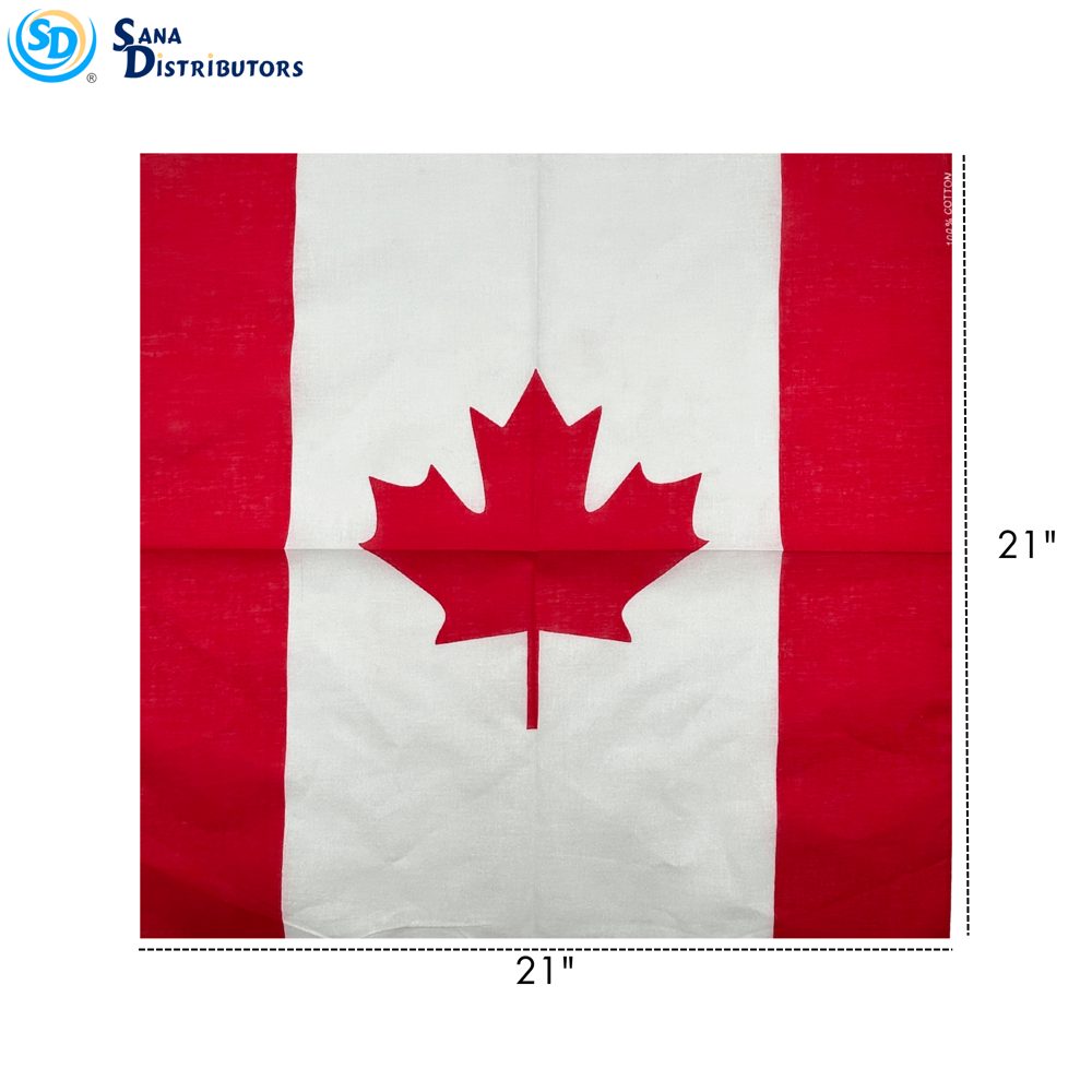Canada Bandana ($7.80 for 12pcs)