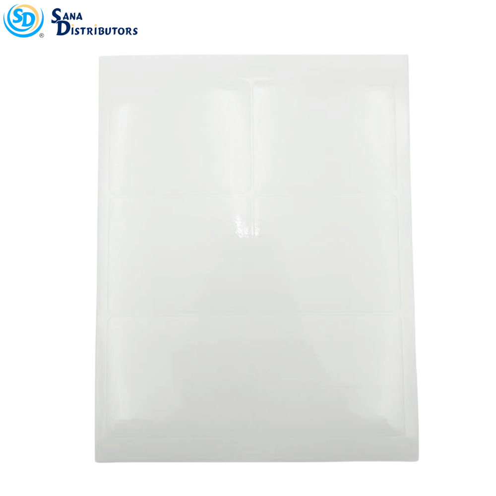 Sd Labels 6 Labels per Sheet (50 Sheets per Pk) 3" x 4"