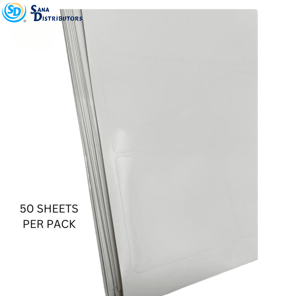 Sd Labels 6 Labels per Sheet (50 Sheets per Pk) 3" x 4"