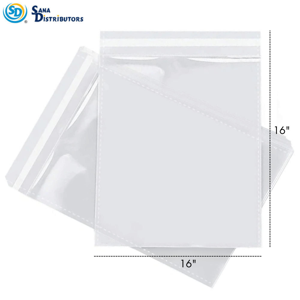 Sd Clear Packaging Bags [16" x 16"] 100pcs
