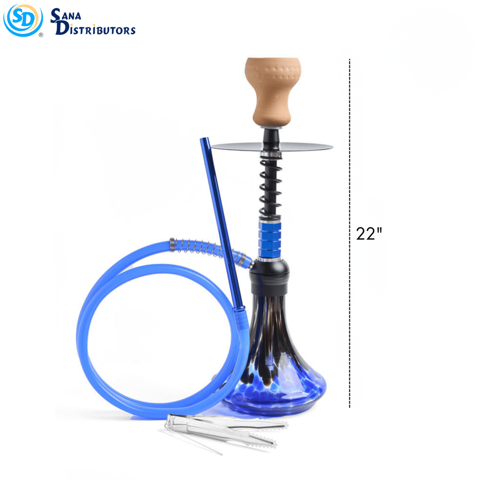 Glass Hookah 22"