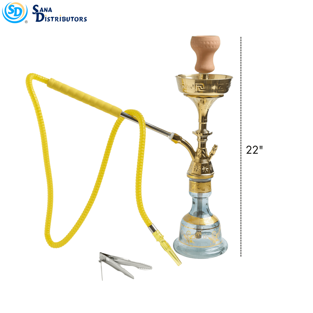 Glass Hookah 22"
