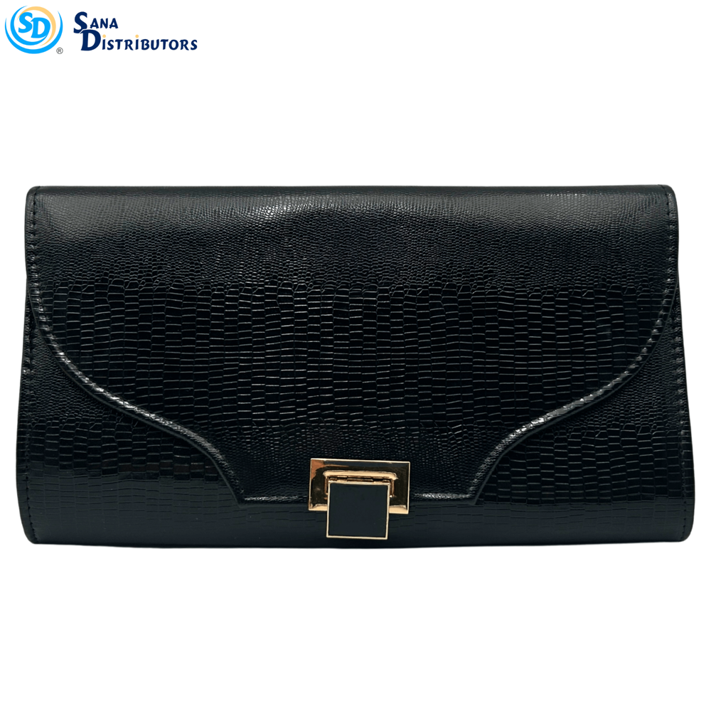 Crossbody Purse W/ Chain Strap - Assorted Colours
