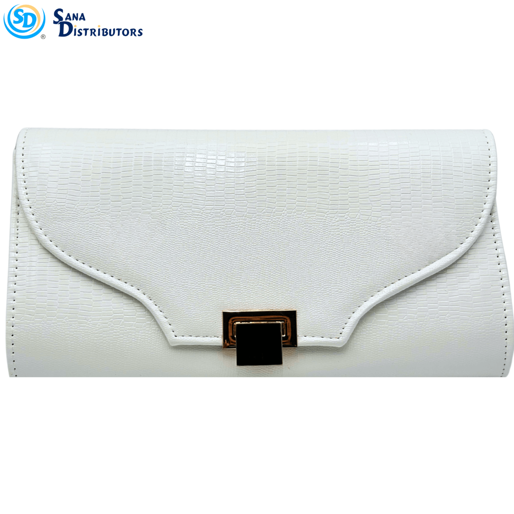 Crossbody Purse W/ Chain Strap - Assorted Colours