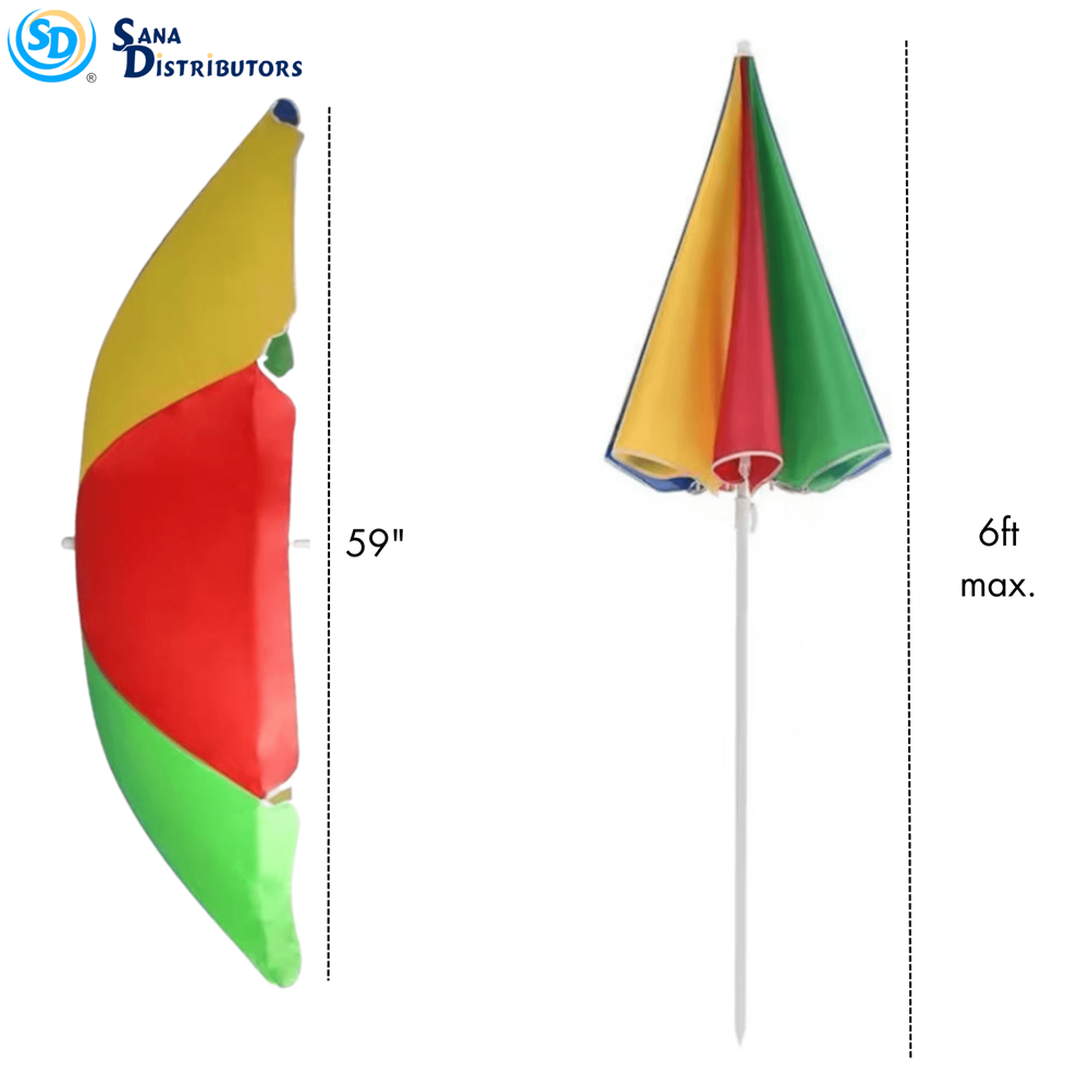 Beach Umbrella [59" x 72"]