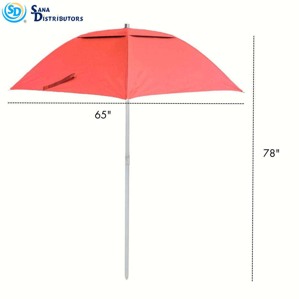 Beach Umbrella Assorted [65" x 78"]