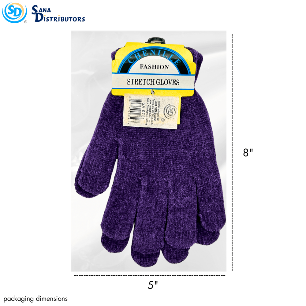 Ladies Gloves - Assorted Colours