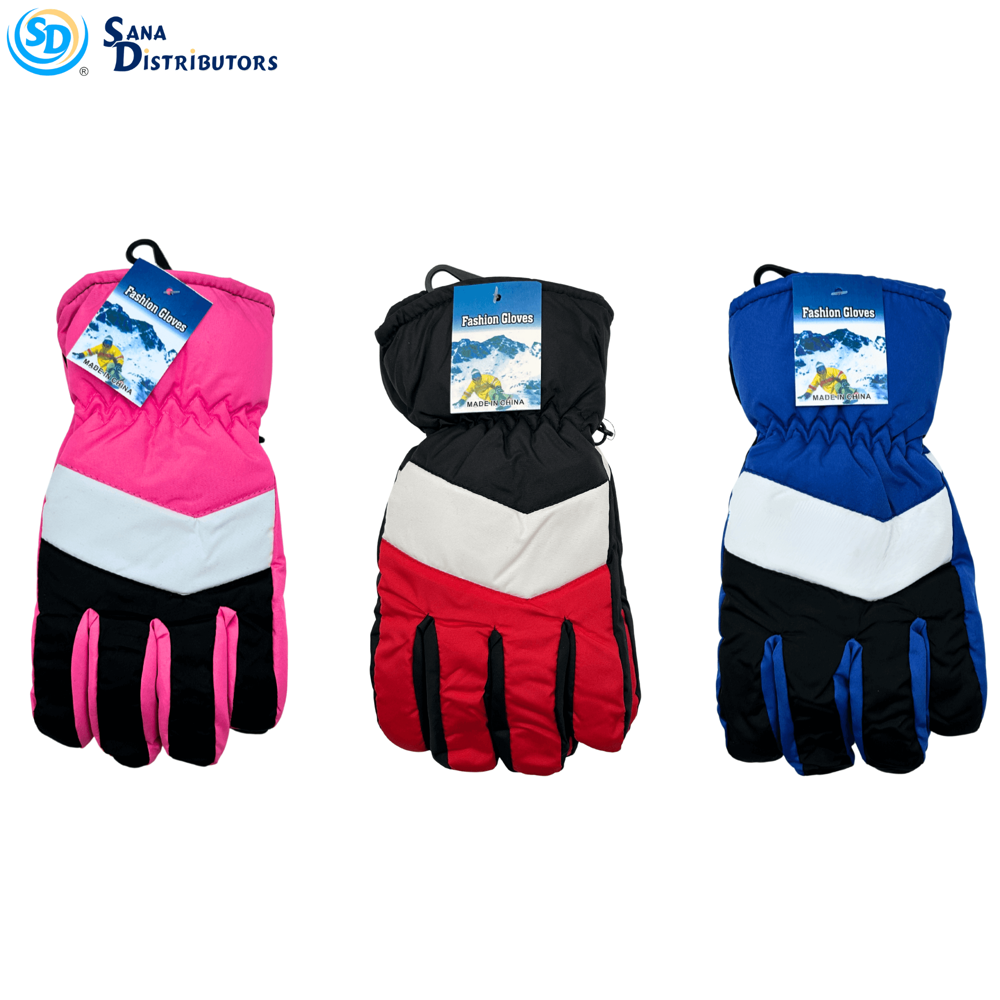 Ladies Winter Gloves - Assorted Colours