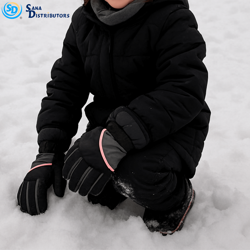Kids Winter Gloves - Assorted Colours